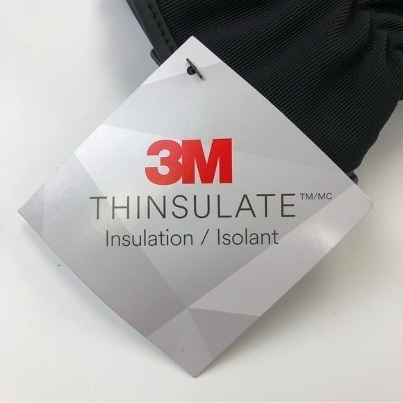 MENS Thinsulate Black Winter Gloves Choose Medium Or Large - Picture 6 of 6